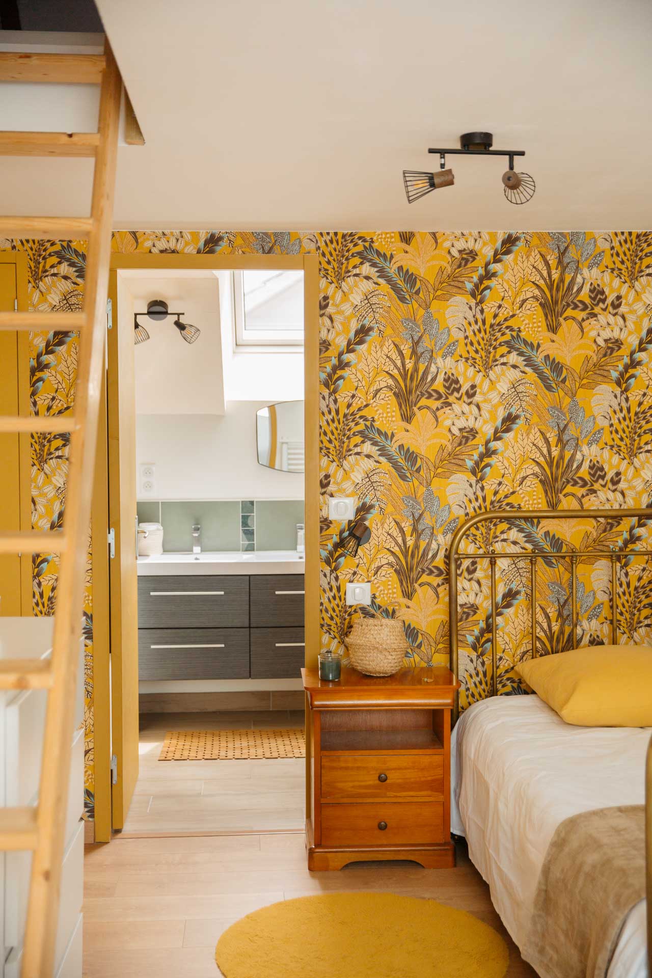 Chambre d'étape 5 personnes à Guipry-Messac - 2 chambres