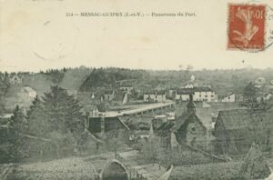 Panorama du port Guipry-Messac - Tout début XXéme siècle