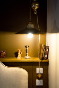 Détail chambre gîte Guipry-Messac en Ille et Vilaine